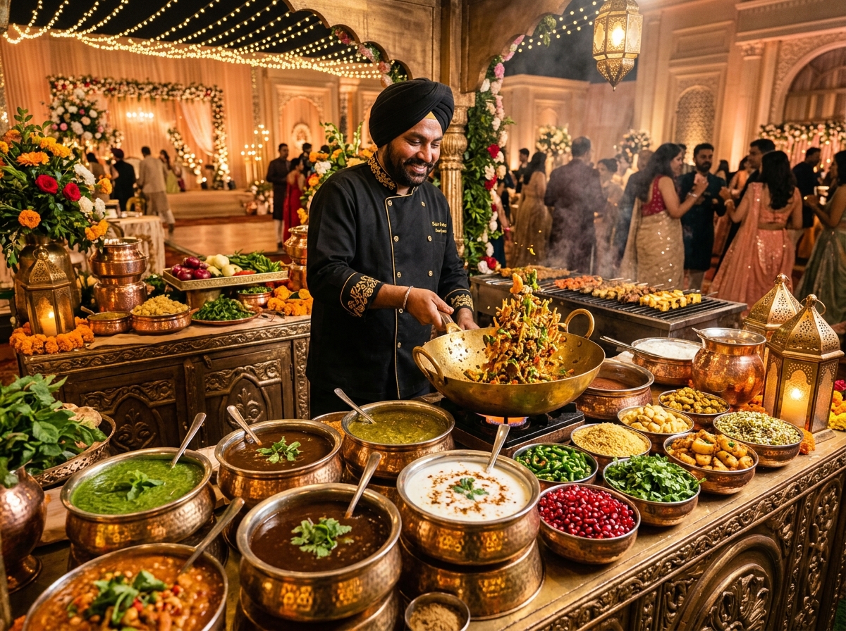 Live Food Stations and Street Food